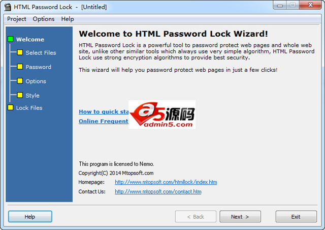 HTML Password Lock