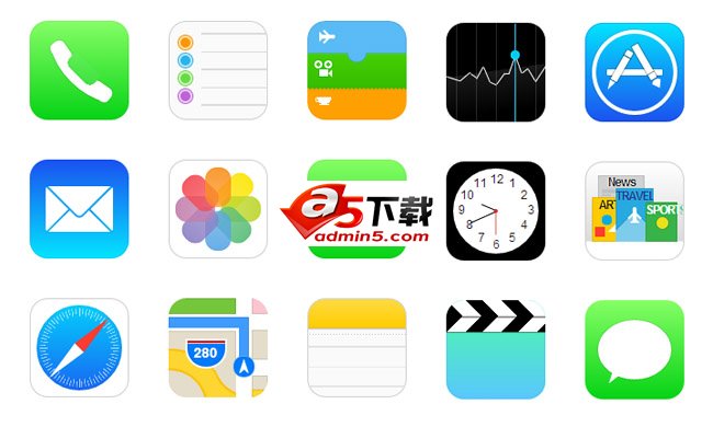 纯CSS3实现iOS7扁平化图