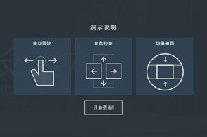 键盘按键控制的全屏相册