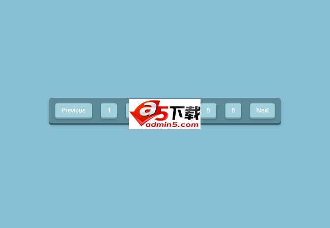 CSS3实现3D分页导航按钮