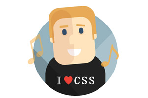 纯CSS3实现人物摇头动画