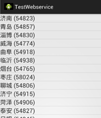 WebService+ksoap2天气查询源码