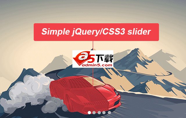 jQuery轮播图插件simpleSlider