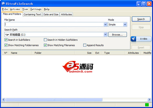 Ultra File Search
