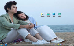 童话二分之一电脑主题 win7版