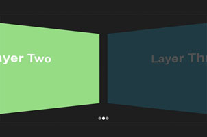 html5实现3D页面层叠切换效果