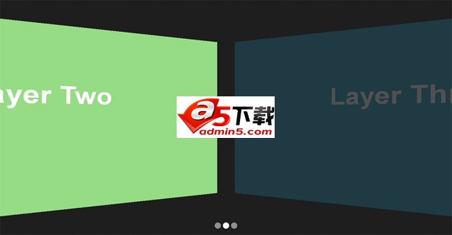 html5实现3D页面层叠切换效果