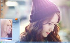 林允儿电视剧win7桌面主题