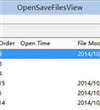 显示文件打开保存记录工具(OpenSaveFilesView)