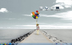 放飞梦想电脑主题 win7版