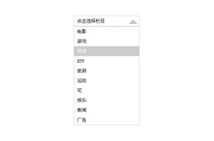 jquery input下拉菜单选中效果