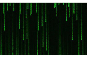 HTML5骇客帝国文字矩阵效果