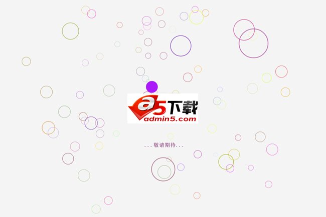 html5悬浮圆圈背景动画特效