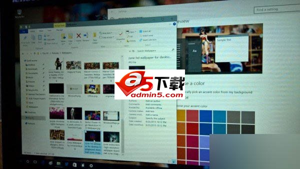 Win10预览版10525更改窗口标题栏配色方法图文分享