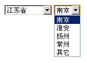 JS简单实现城市二级联动选择插件的方法