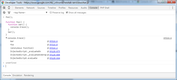 chrome调试javascript详解