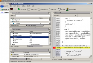 JavaScrip调试技巧之断点调试