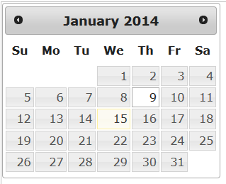 jquery UI Datepicker时间控件的使用方法（基础版）