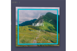 jQuery鼠标滑过图片3D显示文字特效