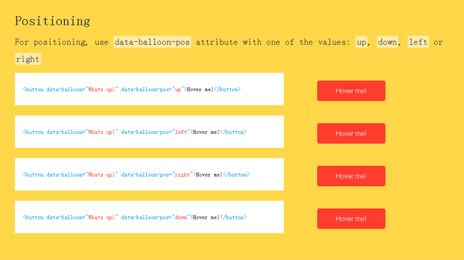 纯CSS3简单实用的tooltips工具提示特效源码
