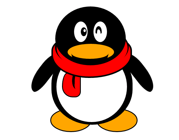 纯css3绘制的QQ企鹅动画特效源码