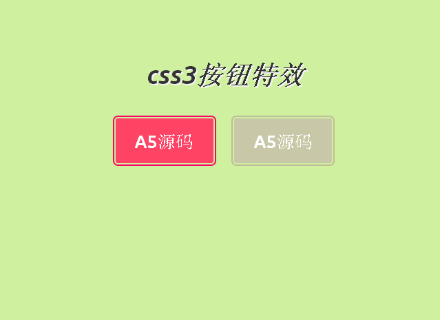 JS+css3实现的按钮弹性特效源码