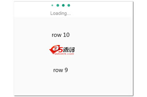 jQuery手机端上拉刷新下拉加载更多页面