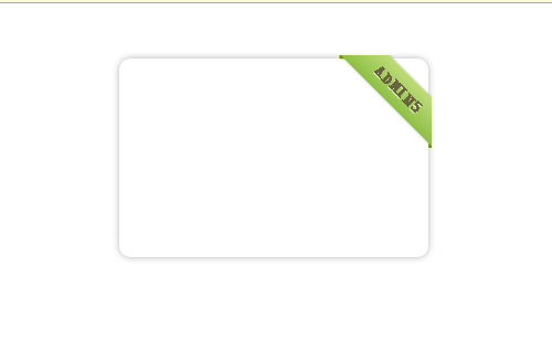 纯CSS3制作倾斜45度封页角特效