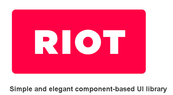 Riot （JavaScript 的 MVP 框架）