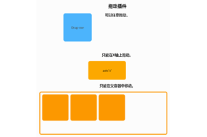 jQuery拖动插件自定义div拖动代码