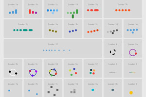 纯CSS3加载动画Loading特效代码