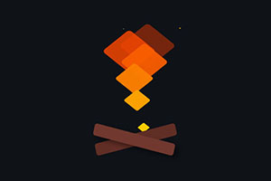 CSS3火堆燃烧Loading动画特效