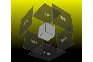 CSS3 3D立方体拆分动画代码