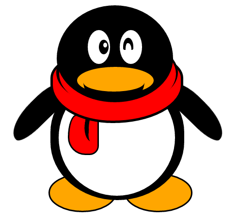 CSS3绘制QQ企鹅图片动画代码