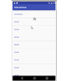 Android recyclerView 实现上拉加载下拉刷新