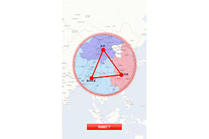 jQuery移动端地图连线手势解锁特效