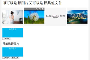 jQuery可上传文件跟图片的插件