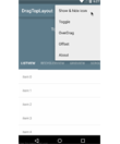 Android 下拉控件DragTopLayout