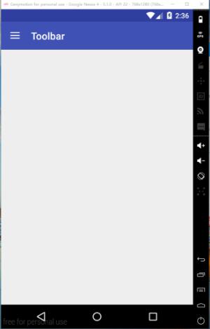 Android Toolbar+DrawerLayout实现侧滑菜单