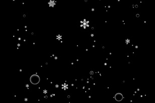 jQuery新年雪花飘落动画特效