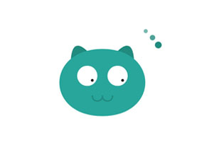 HTML5猫头像加载中动画特效