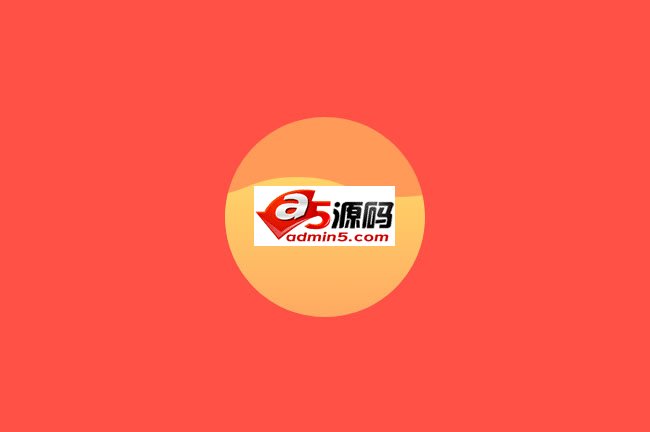 HTML5圆形波浪加载动画特效