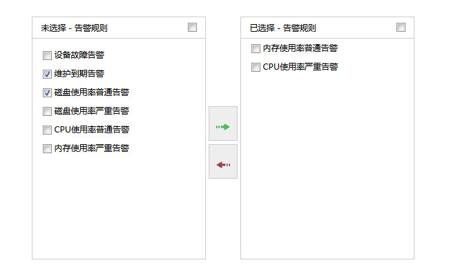 Checkbox双向选择器jQuery代码