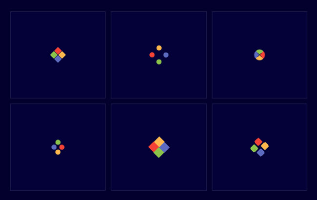  谷歌Loading图标加载CSS3特效