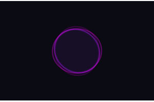 纯CSS3线性发光圆圈加载动画特效