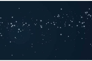 HTML5 Canvas鼠标星星粒子特效