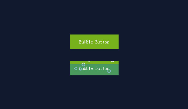 纯CSS3悬停气泡按钮动画特效