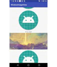 android 在RecyclerView 中展示滑动图片效果源码