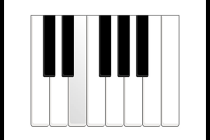 钢琴键盘样式HTML5特效