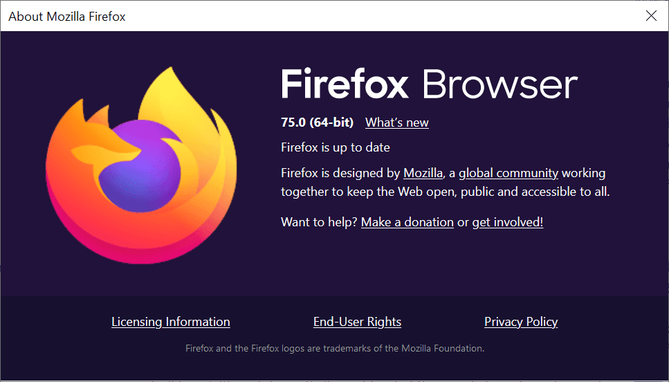 Firefox 75.0 发布，地址栏更改